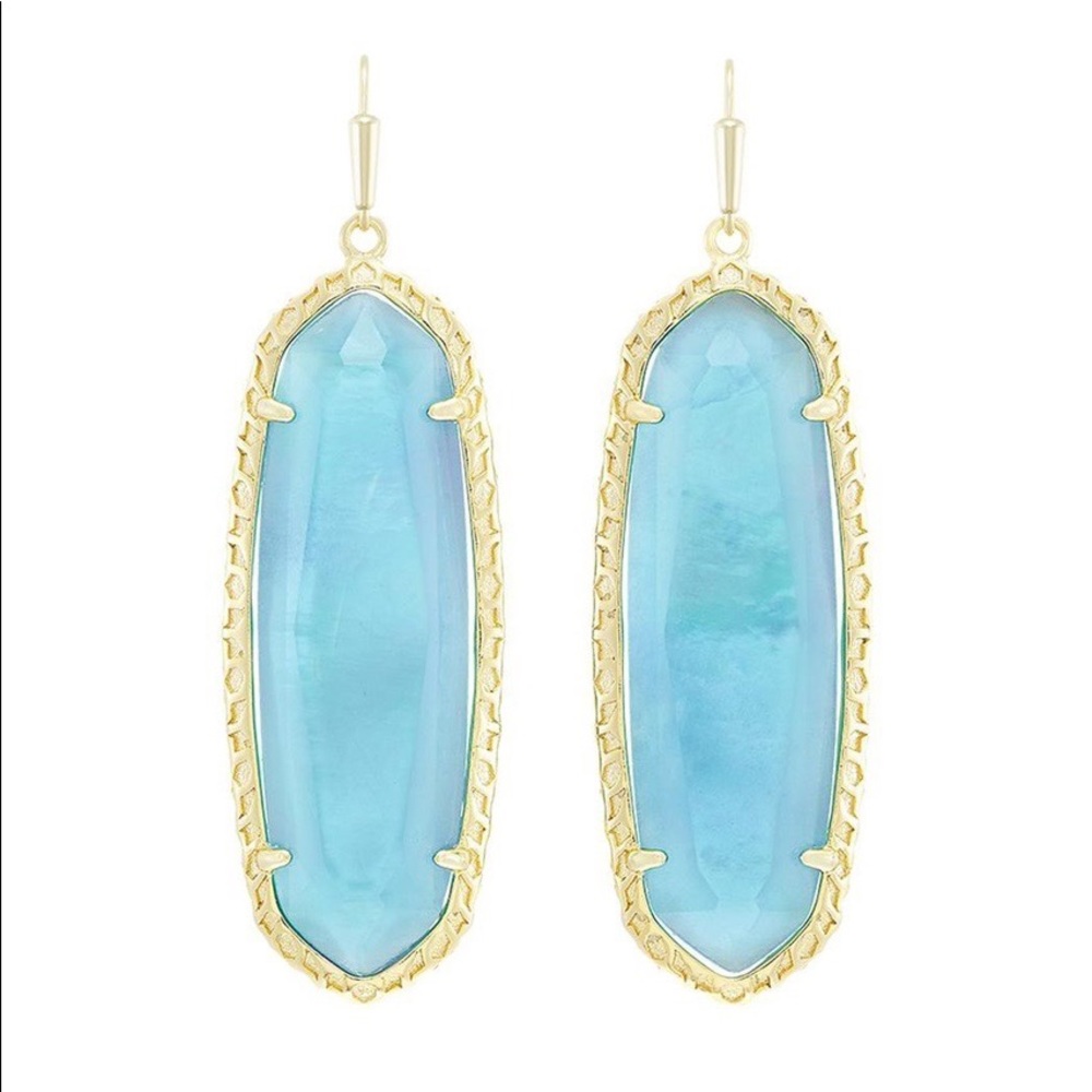 Kendra Scott Lauren London blue illusion earrings